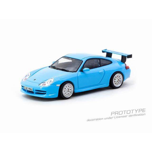 Tarmac 1/64 ポルシェ 911 GT3 (type 996) ライトブルー : キッド