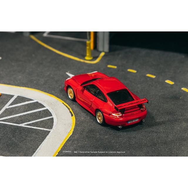 Tarmac 1/64 ポルシェ 911 GT3 (996) レッド : キッドボックス Yahoo