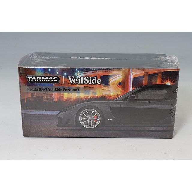 Tarmac 1/64 マツダ RX-7 ヴェイルサイド フォーチュン7 グレイ