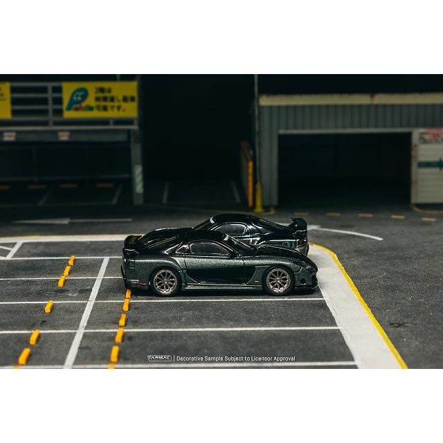 Tarmac 1/64 マツダ RX-7 ヴェイルサイド フォーチュン7 グレイ