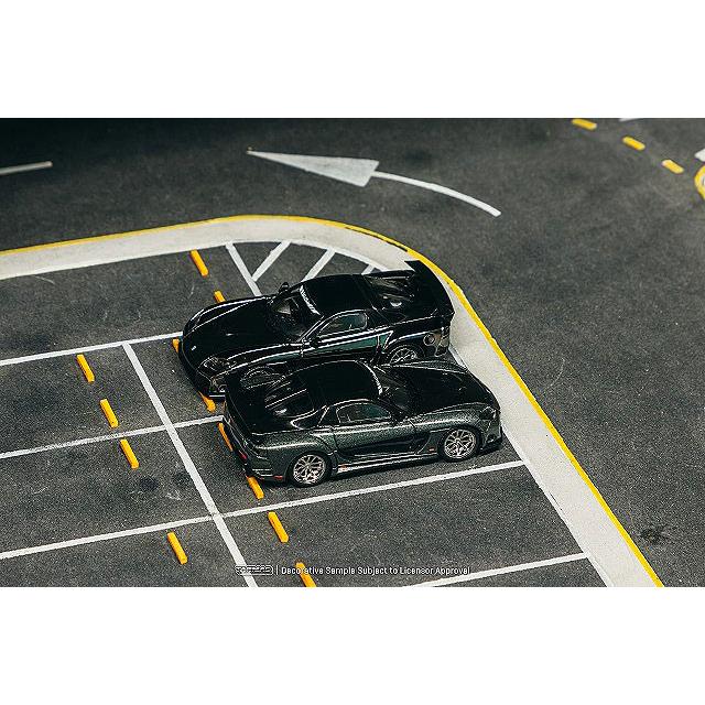 Tarmac 1/64 マツダ RX-7 ヴェイルサイド フォーチュン7 グレイ
