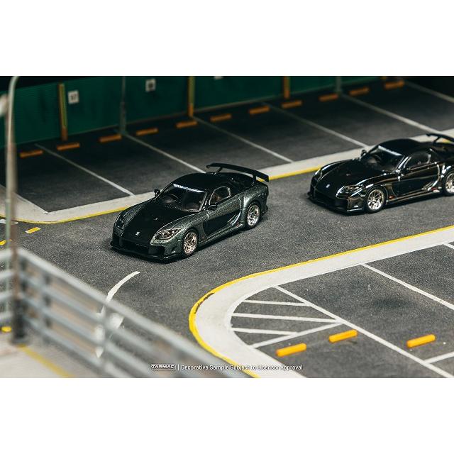 Tarmac 1/64 マツダ RX-7 ヴェイルサイド フォーチュン7 グレイ