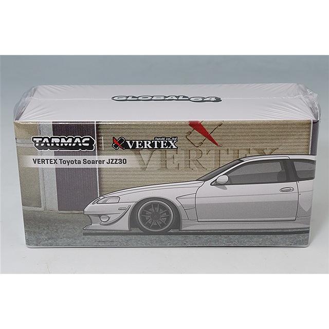 Tarmac 1/64 VERTEX トヨタ ソアラ JZZ30 ホワイト : キッドボックス
