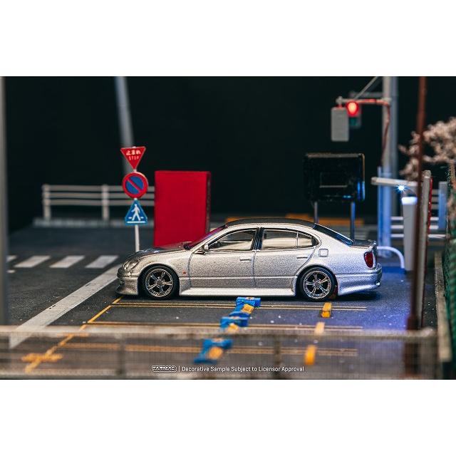 Tarmac 1/64 VERTEX トヨタ アリスト JZS161 シルバー : キッド
