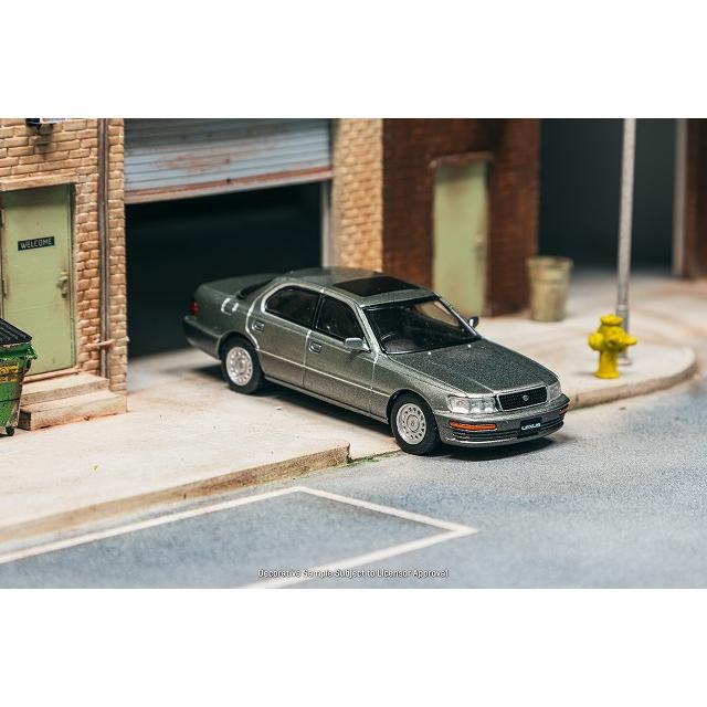 Tarmac 1/64 レクサス LS400 (UCF10) フリントグレー : キッドボックス