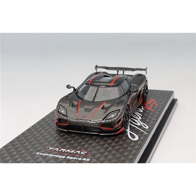 Tarmac 1/64 ケーニグセグ アゲーラ RS ブラックカーボンファイバー