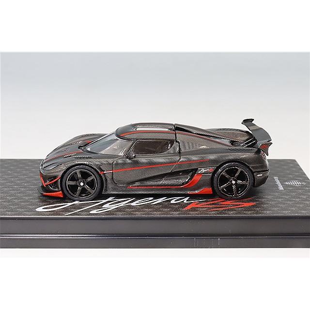 Tarmac 1/64 ケーニグセグ アゲーラ RS ブラックカーボンファイバー