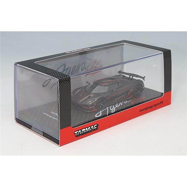 Tarmac 1/64 ケーニグセグ アゲーラ RS ブラックカーボンファイバー