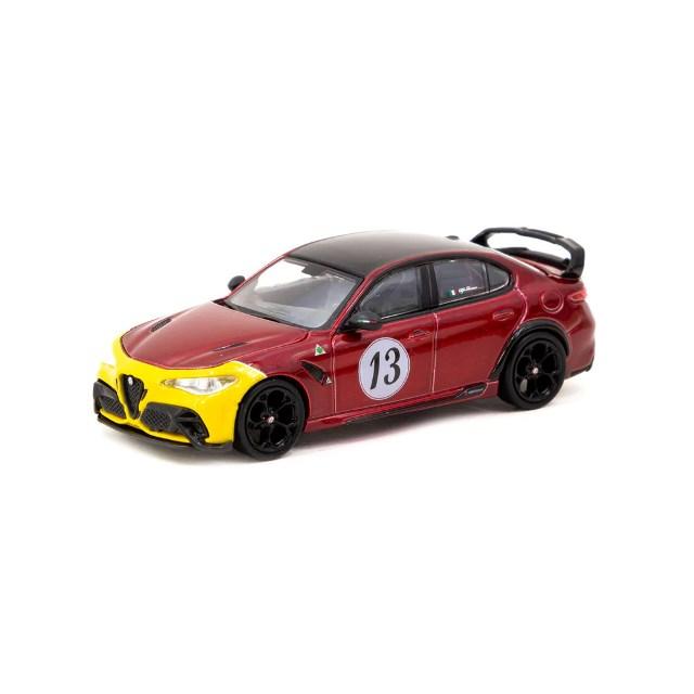Tarmac 1/64 アルファロメオ ジュリア GTAm レッド/イエロー : キッド