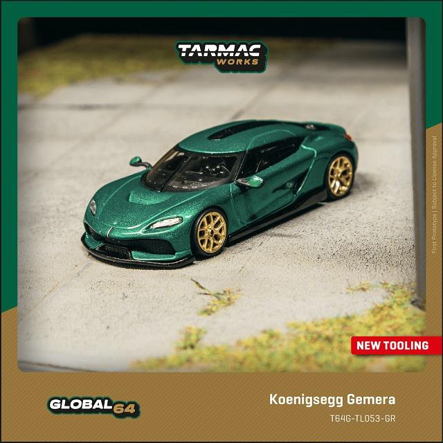 Tarmac 1/64 ケーニグセグ ジェメラ グリーン : キッドボックス Yahoo