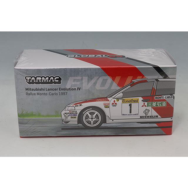 Tarmac 1/64 三菱 ランサー エボリューション IV ラリー モンテカルロ