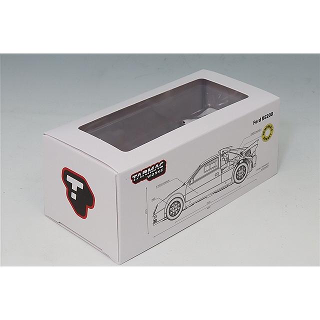 新品未開封 即完売  ポルカドット ホワイト M Tarmac 1/64 フォード RS200 ホワイト : キッドボックス Yahoo!店
