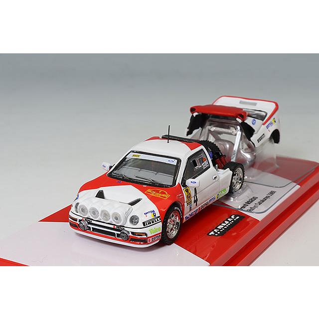 Tarmac 1/64 フォード RS200 カタルーニャラリー 1986 #4 A.ザニーニ/J