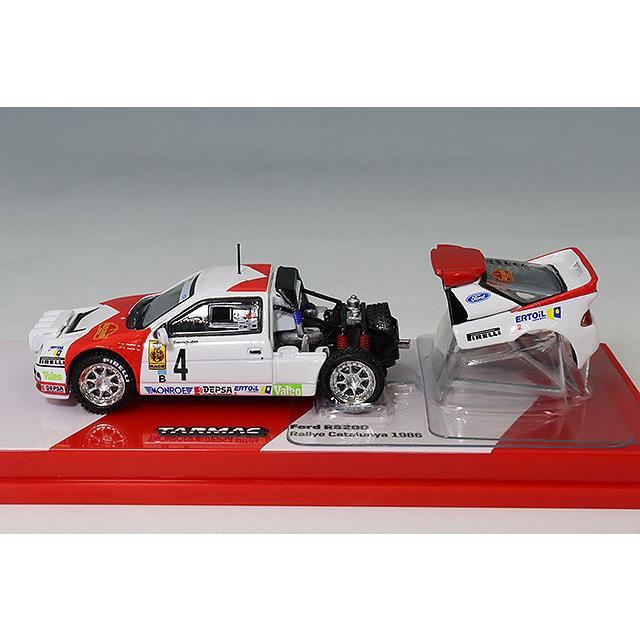 Tarmac 1/64 フォード RS200 カタルーニャラリー 1986 #4 A.ザニーニ/J