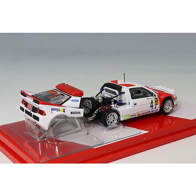 Tarmac 1/64 フォード RS200 カタルーニャラリー 1986 #4 A.ザニーニ/J