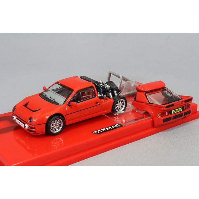 Tarmac 1/64 フォード RS200 レッド : キッドボックス Yahoo!店