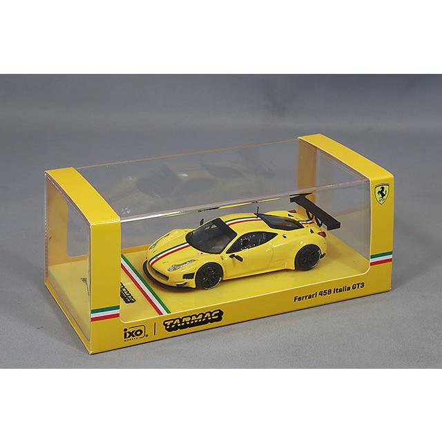 Tarmac 1/64 フェラーリ 458 イタリア GT3 イエロー : キッドボックス