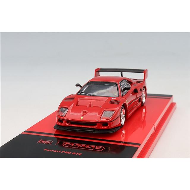 Tarmac x イクソ 1/64 フェラーリ F40 GTE レッド : キッドボックス