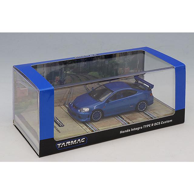 Tarmac 1/64 ホンダ インテグラ タイプR DC5 カスタム ブルー