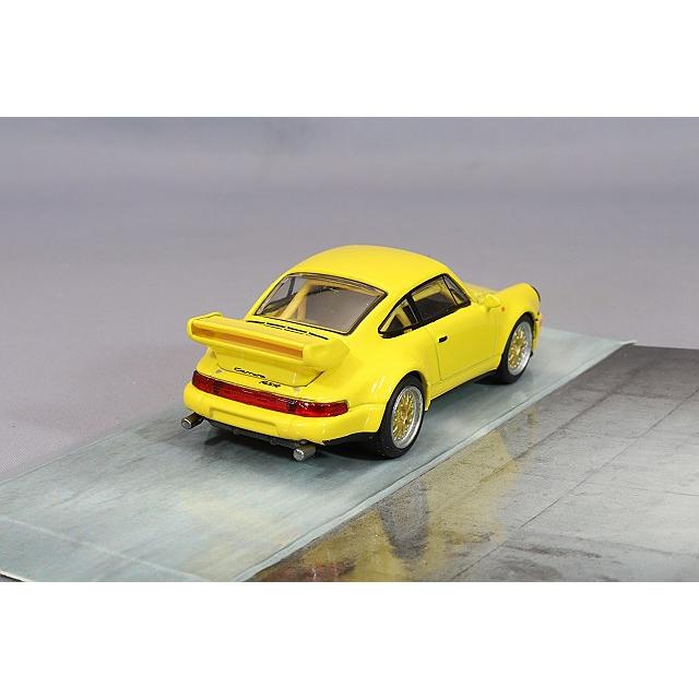 Tarmac x シュコー 1/64 ポルシェ 911 RSR 3.8 イエロー : キッド