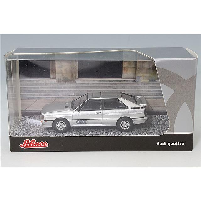Tarmac x シュコー 1/64 アウディ クワトロ シルバー : キッドボックス