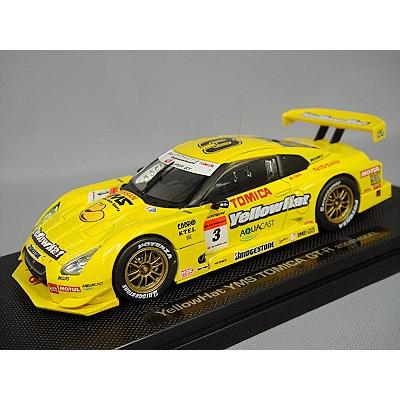 ミニカー/完成品 トミカエブロ 1/43 イエローハット 長谷見 YMS GT-R 2008 スーパーGT500 #3 R.クインタレッリ/横溝直輝 | 
