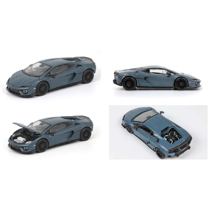 Trends Hobby 1/64 ランボルギーニ テメラリオ マットブルー : キッド