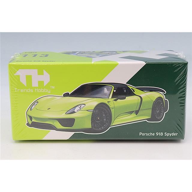 Trends Hobby 1/64 ポルシェ 918 スパイダー アシッドグリーン