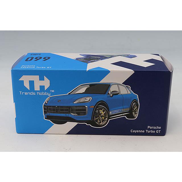 Trends Hobby 1/64 ポルシェ カイエン ターボ GT ヴァイザッハ ブルー