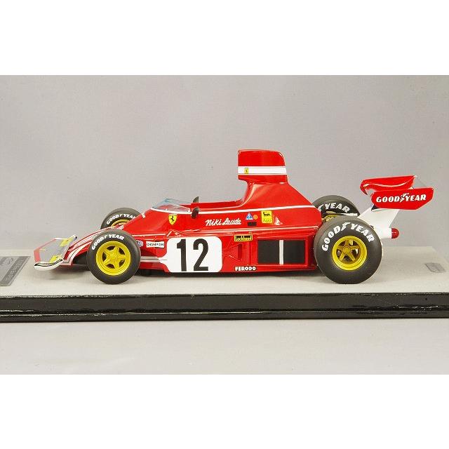 ミニカー/完成品 テクノモデル 1/18 フェラーリ 312 B3 1974 F1 スペインGP ウィナー #12 N.ラウダ｜kidbox｜02