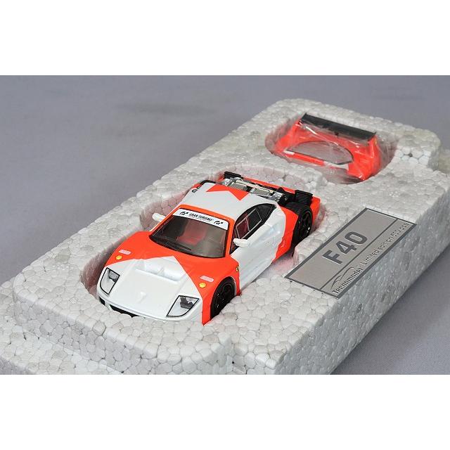 テクノモデル 1/64 フェラーリ F40 LM 1996 レッド/ホワイト/ブラック