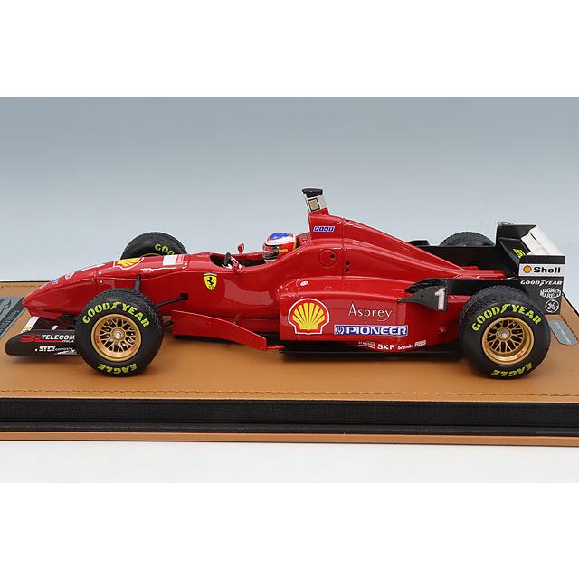 テクノモデル 1/18 フェラーリ F310 F1 1996 スペインGP #1 M.シューマッハ レインタイヤ車 ドライバーフィギュア付の画像