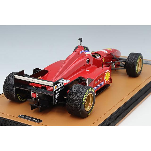 テクノモデル 1/18 フェラーリ F310 F1 1996 スペインGP #1 M.シューマッハ レインタイヤ車 ドライバーフィギュア付の画像