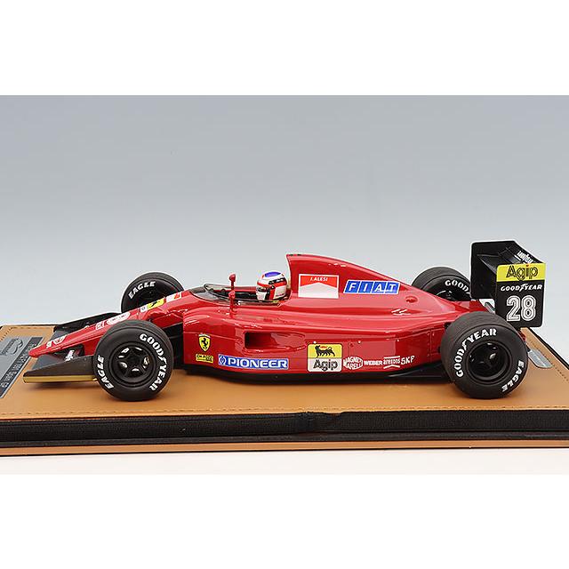 テクノモデル 1/18 フェラーリ 642 1991 F1 イギリスGP #28 J.アレジ