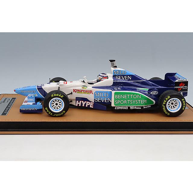 希少品！！ミニチャンプス 1/18ベネトン ルノー B196 ジャンアレジ車 テクノモデル 1/18 ベネトン B196 1996 F1 スペインGP #4 G.ベルガー