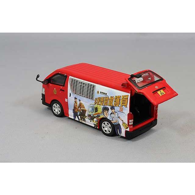 ミニカー/完成品 Era CAR 1/64 トヨタ ハイエース 香港 消防バン F874