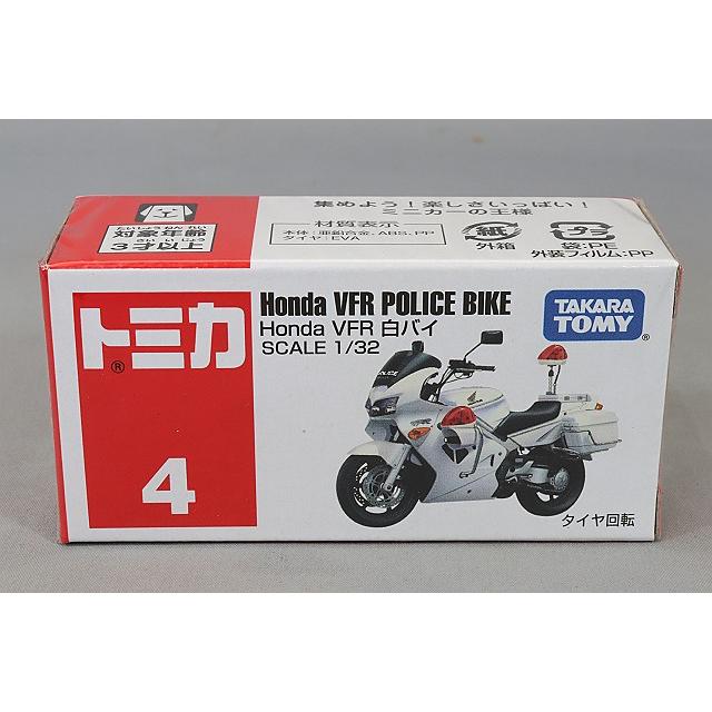 トミカ No.4 1/32 ホンダ VFR 白バイ : キッドボックス Yahoo!店