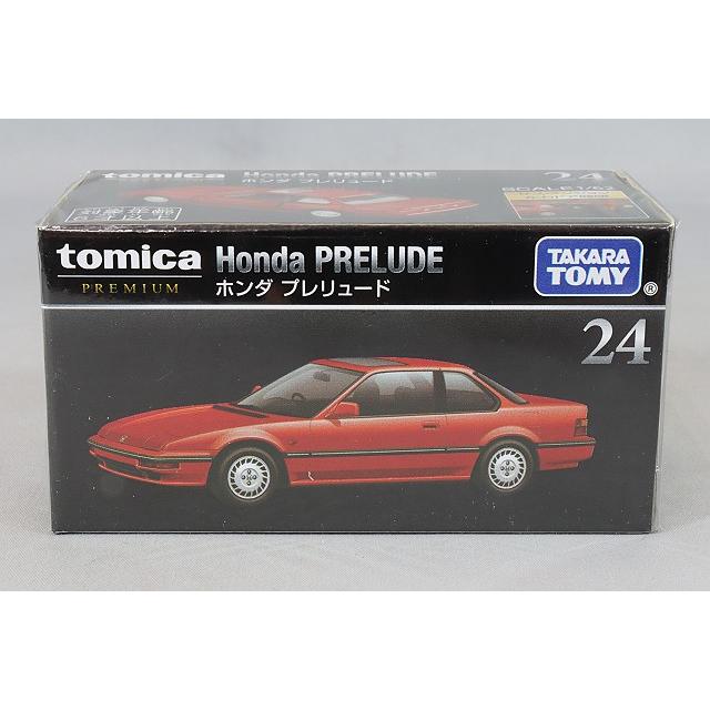 トミカプレミアム 24 1/62 ホンダ プレリュード レッド : キッド