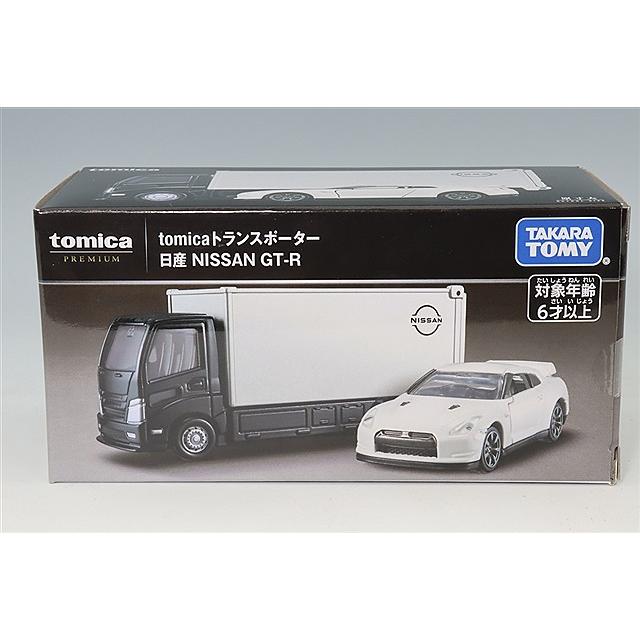 トミカプレミアム tomicaトランスポーター 日産 GT-R R35 ホワイト