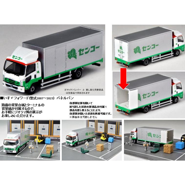 トミーテック トラックコレクション 1/150 物流現場トラックセットD