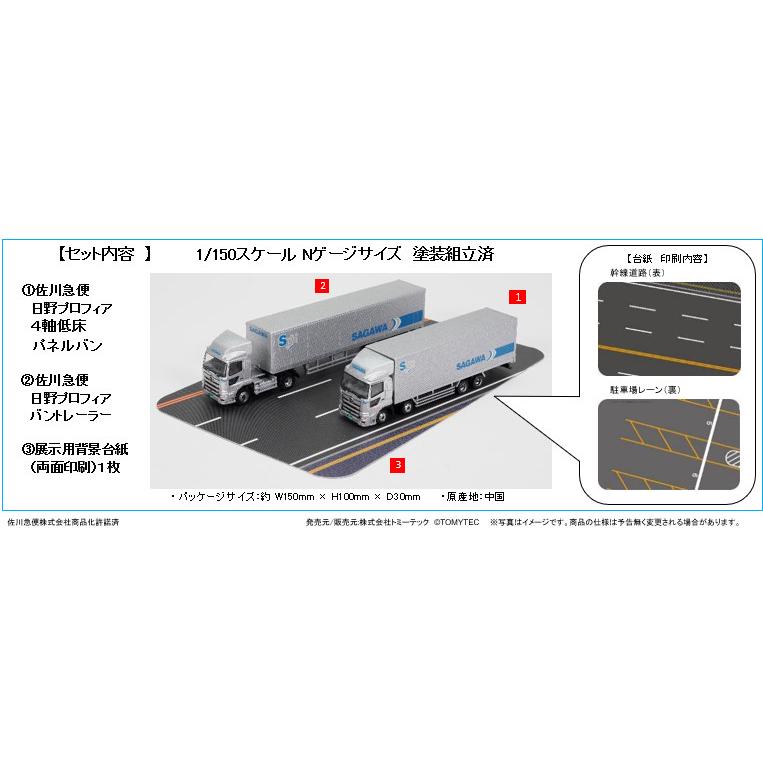 トミーテック トラックトレーラーコレクション 1/150 佐川急便