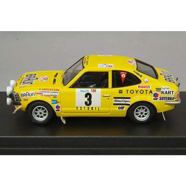 トロフュー 1/43 トヨタ カローラ レビン 1974 TAPラリー 4位 #3 O