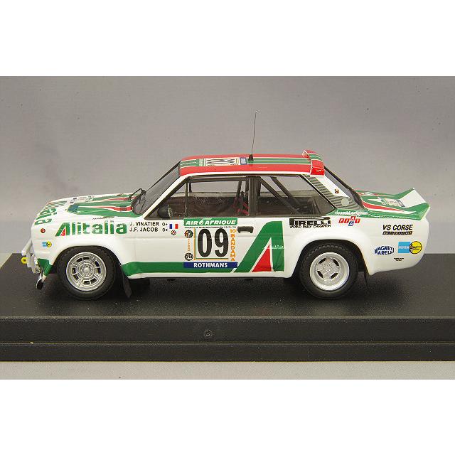 ミニカー/完成品 トロフュー 1/43 フィアット 131 アバルト 1978 バンダマ ラリー #09 J.Vinatier / J-F.Jacobの画像