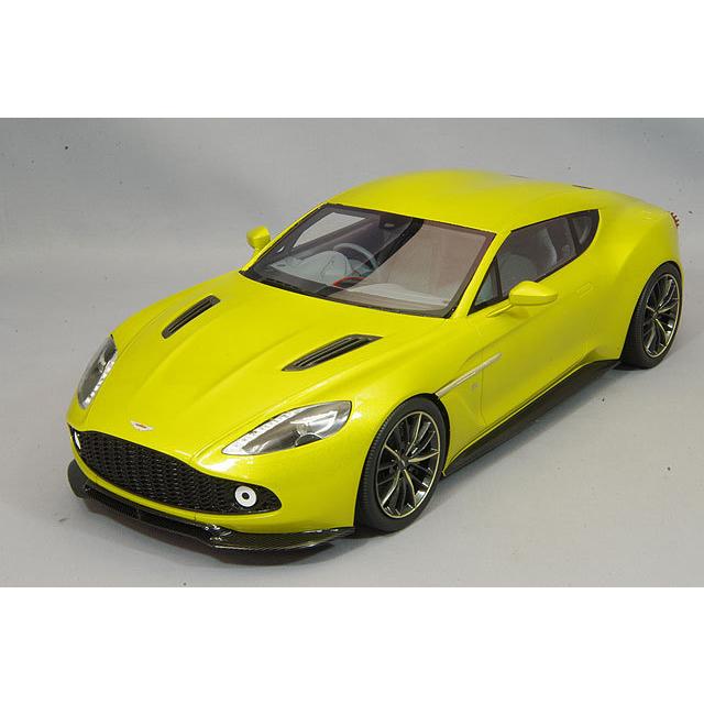 【SALE】 Top Speed 1/18 アストンマーチン ヴァンキッシュ ザガート コスモポリタンイエロー TS0191キッドボックス