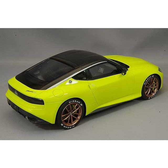 ミニカー/完成品 TOP SPEED 1/18 日産 Z プロト イエロー