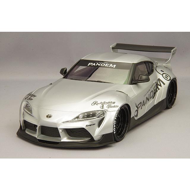 ミニカー/完成品 TOP SPEED 1/18 パンデム GR スープラ V1.0 シルバー