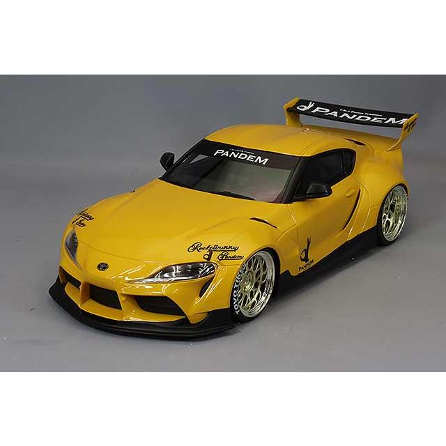 TOP SPEED 1/18 パンデム GR スープラ V1.0 イエロー TS0357キッドボックス Yahoo!店 通販