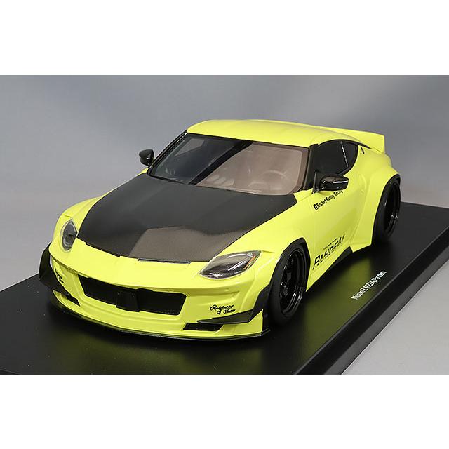 TOPSPEED 1/18 パンデム 日産 Z (RZ34) イカズチイエロー