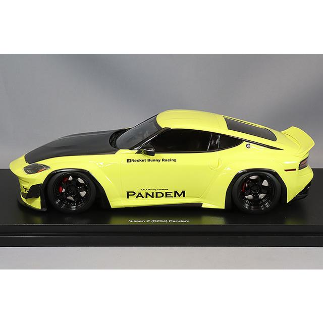 TOPSPEED 1/18 パンデム 日産 Z (RZ34) イカズチイエロー : キッド