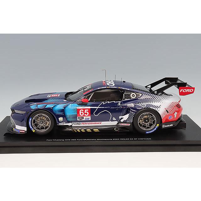 TOP SPEED 1/18 フォード マスタング GT3 2024 IMSA デイトナ24H #65 J.ハンド/D.ミューラー/F.ヴェルビッシュ_1